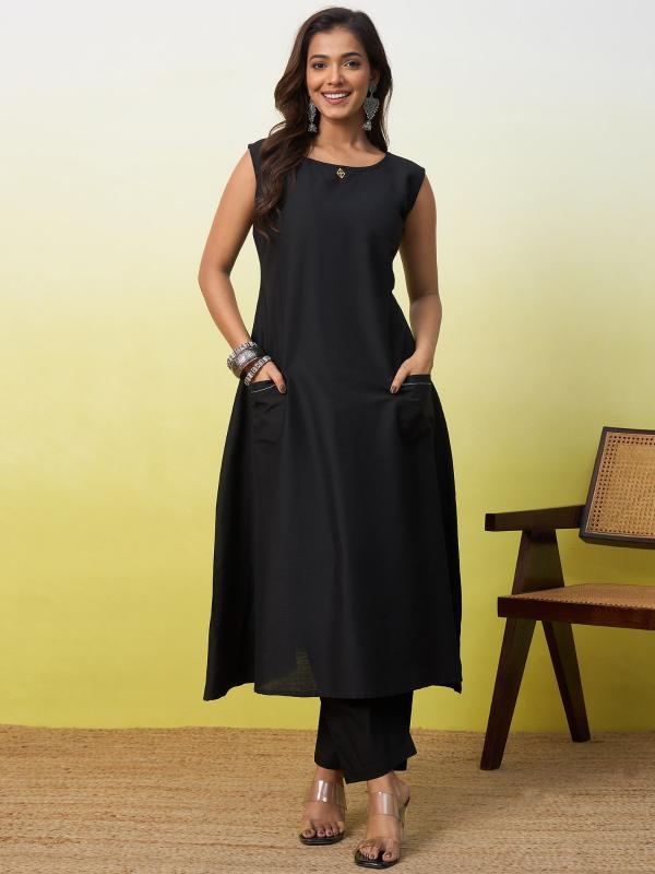 VP 9880 B Women’s South Cotton A Line Kurta Pant Set | 2pcs Kurta Set